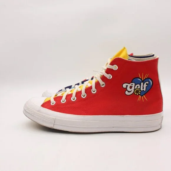 Converse Golf Wang x Chuck 70 High Tri-Panel Men 11 Women’s 13 Athletic Sneaker